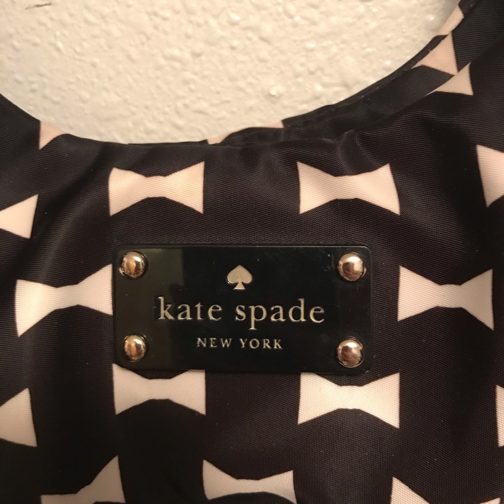 Kate spade bow print handbag - Picture 2 of 6